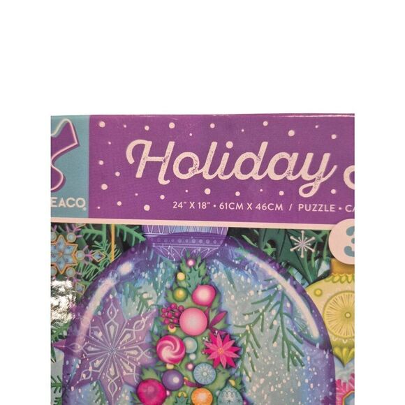 Ceaco Holiday Snow Globes 300 pc Jigsaw Puzzle - Picture 3 of 9